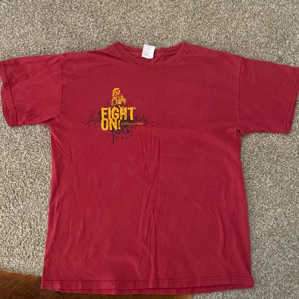 Vintage Distressed USC T Shirt